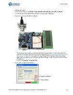 Предварительный просмотр 45 страницы Cypress PSoC 1 CY3210-PSoCEVAL1 Manual