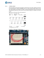 Предварительный просмотр 60 страницы Cypress PSoC 1 CY3210-PSoCEVAL1 Manual