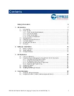 Preview for 3 page of Cypress PSoC 4100S Plus Manual