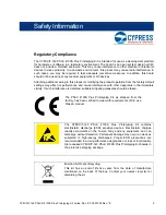 Preview for 5 page of Cypress PSoC 4100S Plus Manual