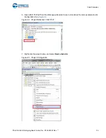 Предварительный просмотр 24 страницы Cypress PSoC CY8CPROTO-063-BLE Quick Start Manual