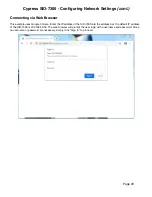 Предварительный просмотр 20 страницы Cypress SIO-7300 Product Manual