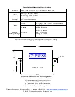 Предварительный просмотр 2 страницы Cypress Suprex SPX-1300 Operation Manual