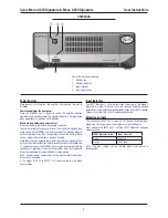 Preview for 8 page of Cyrus Mono X 200 Signature User Instructions