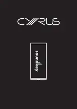 Cyrus soundKey User Instructions preview