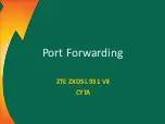 Preview for 1 page of Cyta ZTE ZXDSL 931 VII Quick Start Manual