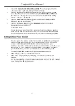 Preview for 11 page of Cytech Comfort II User Manual