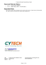 Предварительный просмотр 12 страницы Cytech CP9000 Comfort II Quick Installation Manual