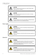 Предварительный просмотр 10 страницы cytiva TE62 Operating Instructions Manual