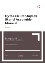 Предварительный просмотр 1 страницы CytoLED Pentaplex Assembly Manual