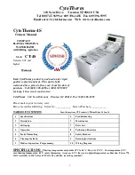 Preview for 1 page of CytoTherm CT-4S Owner'S Manual