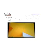 Preview for 8 page of Cytrix PCCast W7 User Manual