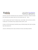 Preview for 18 page of Cytrix PCCast W7 User Manual