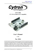 Preview for 1 page of Cytron Technologies CT-UNO User Manual