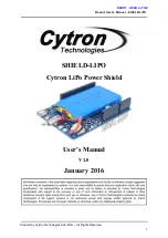 Preview for 1 page of Cytron Technologies SHIELD-LIPO User Manual