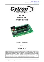 Preview for 1 page of Cytron Technologies SK40C User Manual