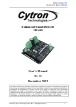 Cytron Technologies SmartDrive40 User Manual предпросмотр