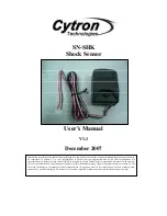 Preview for 1 page of Cytron Technologies SN-SHK User Manual