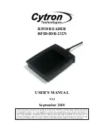 Preview for 1 page of Cytron RFID-IDR-232N User Manual