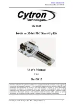 Cytron SK1632 User Manual предпросмотр