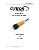 Preview for 1 page of Cytron SN-E18-B03N1 User Manual