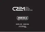 Preview for 1 page of CZEM Drill One Evo Display Manual