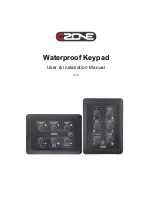 CZone 6-Way Waterproof Keypad User & Installation Manual preview