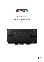 Предварительный просмотр 1 страницы CZone Control X User & Installation Manual