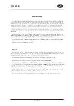 Preview for 7 page of D.A.S. 11105040 User Manual