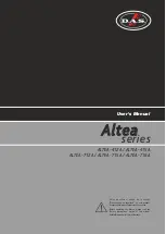D.A.S. ALTEA-412A User Manual preview