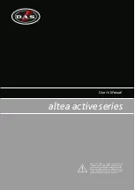 Preview for 1 page of D.A.S. altea 412a User Manual