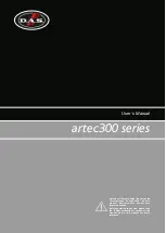 Preview for 1 page of D.A.S. artec 300 series User Manual