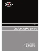 D.A.S. DR 508A User Manual предпросмотр