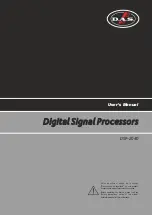 D.A.S. DSP-2040 User Manual предпросмотр