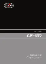 D.A.S. DSP-4080 User Manual preview