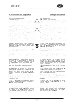 Preview for 3 page of D.A.S. DSP-4080 User Manual