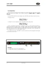 Preview for 16 page of D.A.S. DSP-4080 User Manual