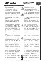 Preview for 3 page of D.A.S. DX-100I User Manual