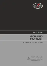 D.A.S. Sound Force SF-112 User Manual preview