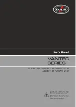 Preview for 1 page of D.A.S. VANTEC-12A User Manual