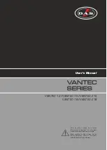 D.A.S. VANTEC Series User Manual preview