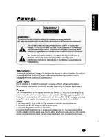 Preview for 3 page of D-Boss LT-23FLF Owner'S Manual