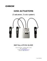 Preview for 1 page of D-Box 3250i Installation Manual