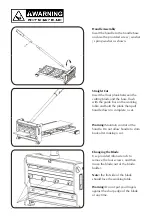 Предварительный просмотр 2 страницы D-CUT GC-230 Operation Manual