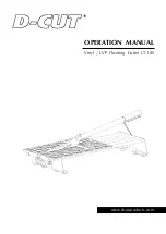 Preview for 1 page of D-CUT LT-180 Operation Manual