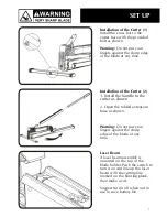 Preview for 3 page of D-CUT LX-230 Operation Manual