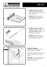 Preview for 3 page of D-CUT MH-510 Operation Manual