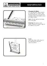 Preview for 5 page of D-CUT MH-510 Operation Manual