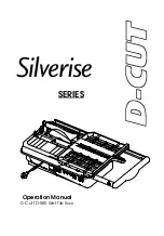 D-CUT Silverise Series Operation Manual предпросмотр