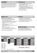 Предварительный просмотр 4 страницы D+H 23.002.40 Original Instructions Manual